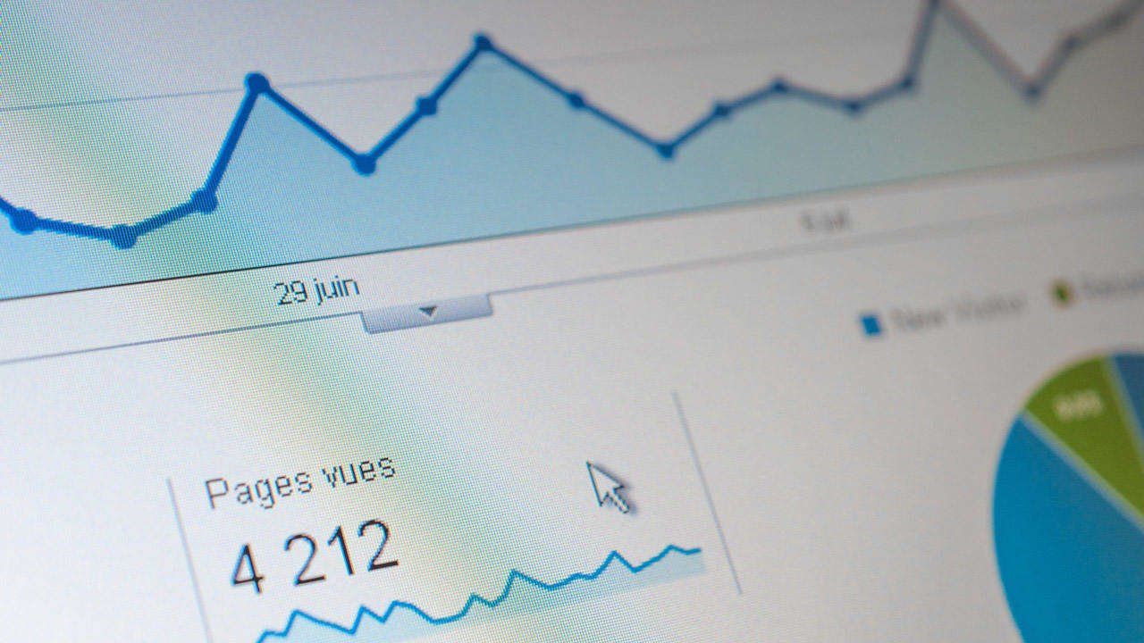 Website SEO gives visitors analyse Google Analytics
