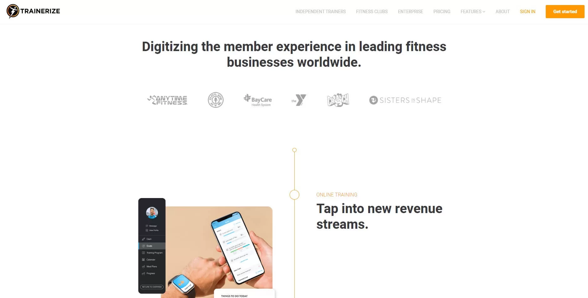 Landing Page Analysis Fitness App Trainerize Below the Fold