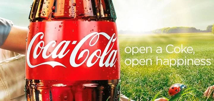 image showing Coca Cola tagline