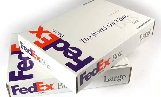 image showing FedEx packages