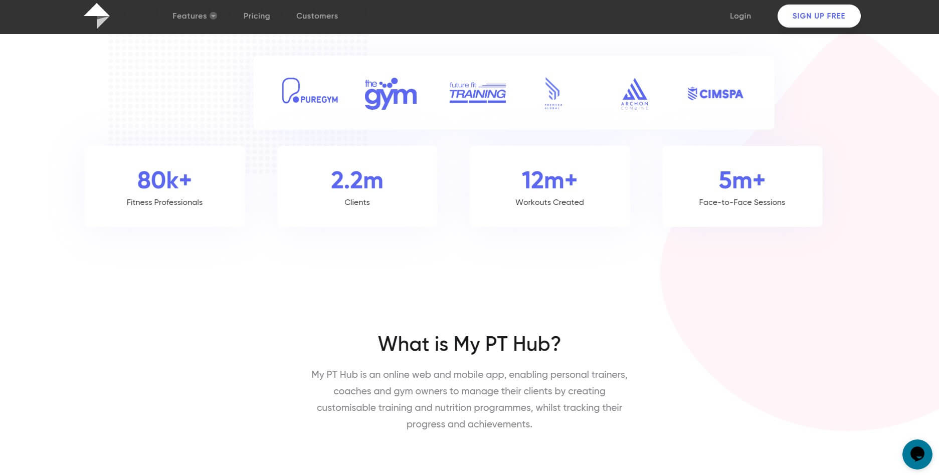 My PT Hub Website Design UI UX Review