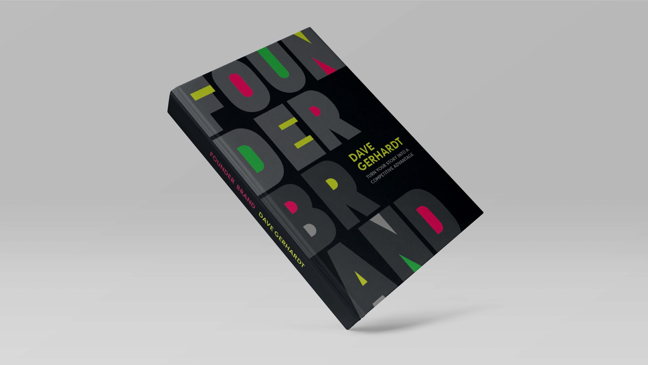 DGMG Founder Brand Book Cover Design