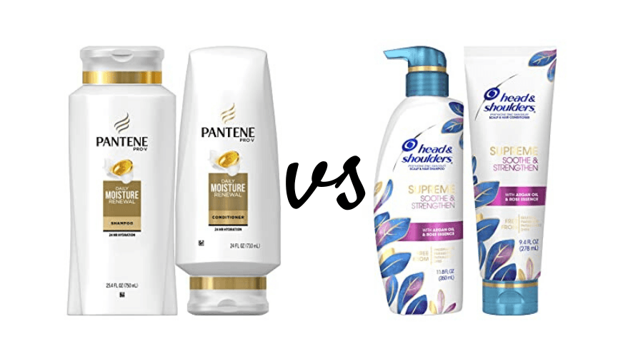 image showing the competition between Dove and Pantene