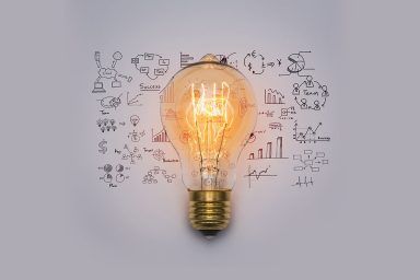 image showing how ideas are built